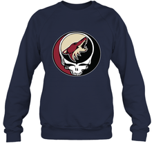 Arizona Coyotes Grateful Dead Steal Your Face Hockey NHL Adult Sweatshirt Adult Sweatshirt - VeigarTee