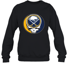 Buffalo Sabres Grateful Dead Steal Your Face Hockey NHL Adult Sweatshirt Adult Sweatshirt - VeigarTee