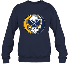 Buffalo Sabres Grateful Dead Steal Your Face Hockey NHL Adult Sweatshirt Adult Sweatshirt - VeigarTee