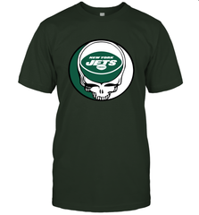 New York Jets Grateful Dead Steal Your Face NFL Football Mens T-Shirt Mens T-Shirt - VeigarTee
