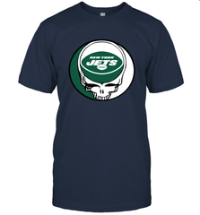 New York Jets Grateful Dead Steal Your Face NFL Football Mens T-Shirt Mens T-Shirt - VeigarTee