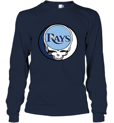 Tampa Bay Rays Grateful Dead Steal Your Face Baseball Adult Long Sleeve T-Shirt Adult Long Sleeve T-Shirt - VeigarTee