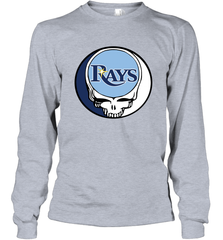 Tampa Bay Rays Grateful Dead Steal Your Face Baseball Adult Long Sleeve T-Shirt Adult Long Sleeve T-Shirt - VeigarTee