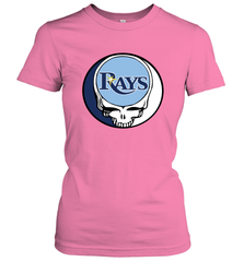 Tampa Bay Rays Grateful Dead Steal Your Face Baseball Womens T-Shirt Womens T-Shirt - VeigarTee