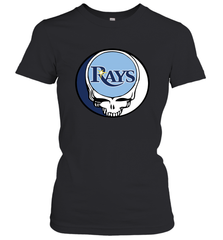 Tampa Bay Rays Grateful Dead Steal Your Face Baseball Womens T-Shirt Womens T-Shirt - VeigarTee