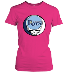 Tampa Bay Rays Grateful Dead Steal Your Face Baseball Womens T-Shirt Womens T-Shirt - VeigarTee