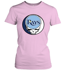 Tampa Bay Rays Grateful Dead Steal Your Face Baseball Womens T-Shirt Womens T-Shirt - VeigarTee