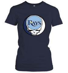 Tampa Bay Rays Grateful Dead Steal Your Face Baseball Womens T-Shirt Womens T-Shirt - VeigarTee