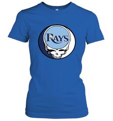 Tampa Bay Rays Grateful Dead Steal Your Face Baseball Womens T-Shirt Womens T-Shirt - VeigarTee