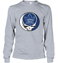 Toronto Maple Leafs Grateful Dead Steal Your Face Hockey NHL Adult Long Sleeve T-Shirt Adult Long Sleeve T-Shirt - VeigarTee