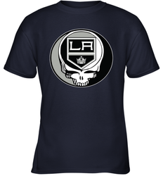 Los Angeles Kings Grateful Dead Steal Your Face Hockey NHL Youth T-Shirt
