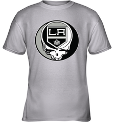 Los Angeles Kings Grateful Dead Steal Your Face Hockey NHL Youth T-Shirt Youth T-Shirt - VeigarTee