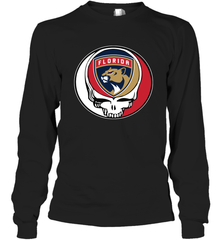Florida Panthers Grateful Dead Steal Your Face Hockey NHL Adult Long Sleeve T-Shirt Adult Long Sleeve T-Shirt - VeigarTee