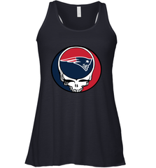 New England Patriots Grateful Dead Steal Your Face NFL Football Womens Racerback Tank Top Womens Racerback Tank Top - VeigarTee