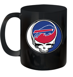 Buffalo Bills Grateful Dead Steal Your Face NFL Football Ceramic Mug 11oz