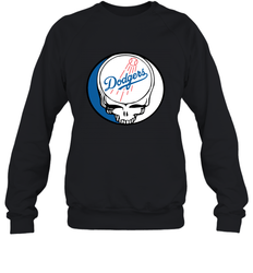 Los Angeles Dodgers Grateful Dead Steal Your Face Baseball Adult Sweatshirt