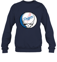 Los Angeles Dodgers Grateful Dead Steal Your Face Baseball Adult Sweatshirt Adult Sweatshirt - VeigarTee