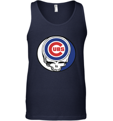 Chicago Cubs Grateful Dead Steal Your Face Baseball Mens Tank Top Mens Tank Top - VeigarTee