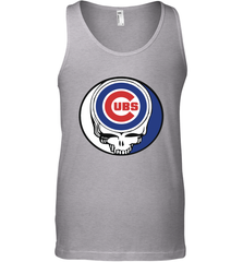 Chicago Cubs Grateful Dead Steal Your Face Baseball Mens Tank Top Mens Tank Top - VeigarTee