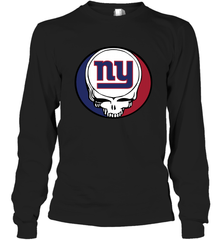 New York Giants Grateful Dead Steal Your Face NFL Football Adult Long Sleeve T-Shirt Adult Long Sleeve T-Shirt - VeigarTee