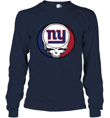 New York Giants Grateful Dead Steal Your Face NFL Football Adult Long Sleeve T-Shirt Adult Long Sleeve T-Shirt - VeigarTee