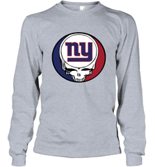 New York Giants Grateful Dead Steal Your Face NFL Football Adult Long Sleeve T-Shirt Adult Long Sleeve T-Shirt - VeigarTee