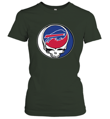 Buffalo Bills Grateful Dead Steal Your Face NFL Football Womens T-Shirt Womens T-Shirt - VeigarTee