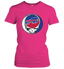 Buffalo Bills Grateful Dead Steal Your Face NFL Football Womens T-Shirt Womens T-Shirt - VeigarTee