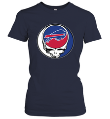 Buffalo Bills Grateful Dead Steal Your Face NFL Football Womens T-Shirt Womens T-Shirt - VeigarTee