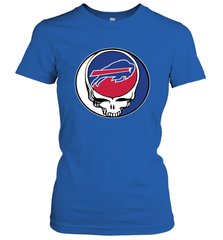 Buffalo Bills Grateful Dead Steal Your Face NFL Football Womens T-Shirt Womens T-Shirt - VeigarTee
