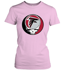 Atlanta Falcons Grateful Dead Steal Your Face NFL Football Womens T-Shirt Womens T-Shirt - VeigarTee