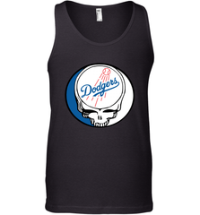Los Angeles Dodgers Grateful Dead Steal Your Face Baseball Mens Tank Top Mens Tank Top - VeigarTee