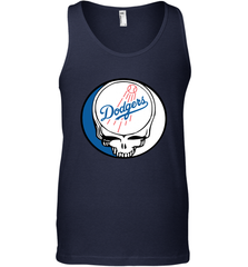 Los Angeles Dodgers Grateful Dead Steal Your Face Baseball Mens Tank Top Mens Tank Top - VeigarTee