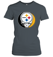 Pittsburgh Steelers Grateful Dead Steal Your Face NFL Football Womens T-Shirt Womens T-Shirt - VeigarTee