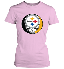 Pittsburgh Steelers Grateful Dead Steal Your Face NFL Football Womens T-Shirt Womens T-Shirt - VeigarTee