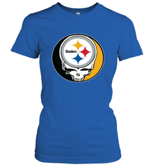 Pittsburgh Steelers Grateful Dead Steal Your Face NFL Football Womens T-Shirt Womens T-Shirt - VeigarTee