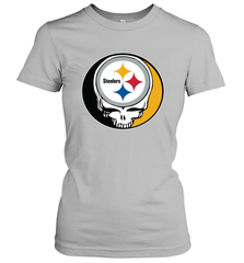 Pittsburgh Steelers Grateful Dead Steal Your Face NFL Football Womens T-Shirt Womens T-Shirt - VeigarTee