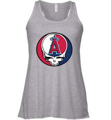 Los Angeles Angels Grateful Dead Steal Your Face Baseball Womens Racerback Tank Top Womens Racerback Tank Top - VeigarTee
