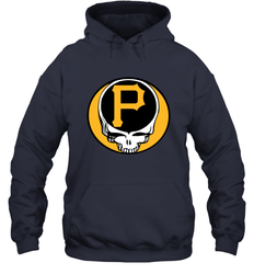 Pittsburgh Pirates Grateful Dead Steal Your Face Baseball Adult Hoodie Sweatshirt