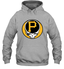 Pittsburgh Pirates Grateful Dead Steal Your Face Baseball Adult Hoodie Sweatshirt Adult Hoodie Sweatshirt - VeigarTee
