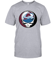 Colorado Avalanche Grateful Dead Steal Your Face Hockey NHL Mens T-Shirt Mens T-Shirt - VeigarTee