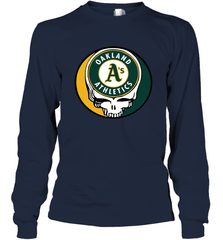 Oakland Athletics Grateful Dead Steal Your Face Baseball Adult Long Sleeve T-Shirt Adult Long Sleeve T-Shirt - VeigarTee