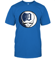 Detroit Tigers Grateful Dead Steal Your Face Baseball Mens T-Shirt Mens T-Shirt - VeigarTee