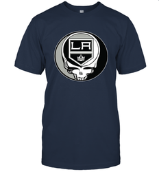 Los Angeles Kings Grateful Dead Steal Your Face Hockey NHL Mens T-Shirt