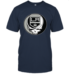 Los Angeles Kings Grateful Dead Steal Your Face Hockey NHL Mens T-Shirt Mens T-Shirt - VeigarTee