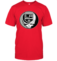 Los Angeles Kings Grateful Dead Steal Your Face Hockey NHL Mens T-Shirt Mens T-Shirt - VeigarTee