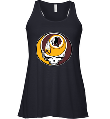 Washington Redskins Grateful Dead Steal Your Face NFL Football Womens Racerback Tank Top Womens Racerback Tank Top - VeigarTee