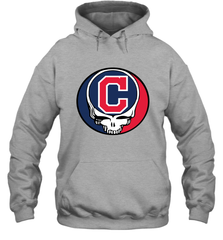 Cleveland Indians Grateful Dead Steal Your Face Baseball Adult Hoodie Sweatshirt Adult Hoodie Sweatshirt - VeigarTee