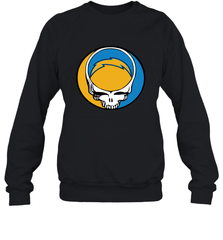 Los Angeles Chargers Grateful Dead Steal Your Face NFL Football Adult Sweatshirt Adult Sweatshirt - VeigarTee