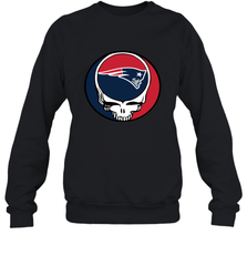 New England Patriots Grateful Dead Steal Your Face NFL Football Adult Sweatshirt Adult Sweatshirt - VeigarTee